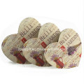 Printed Heart Shape Paper Gift Box